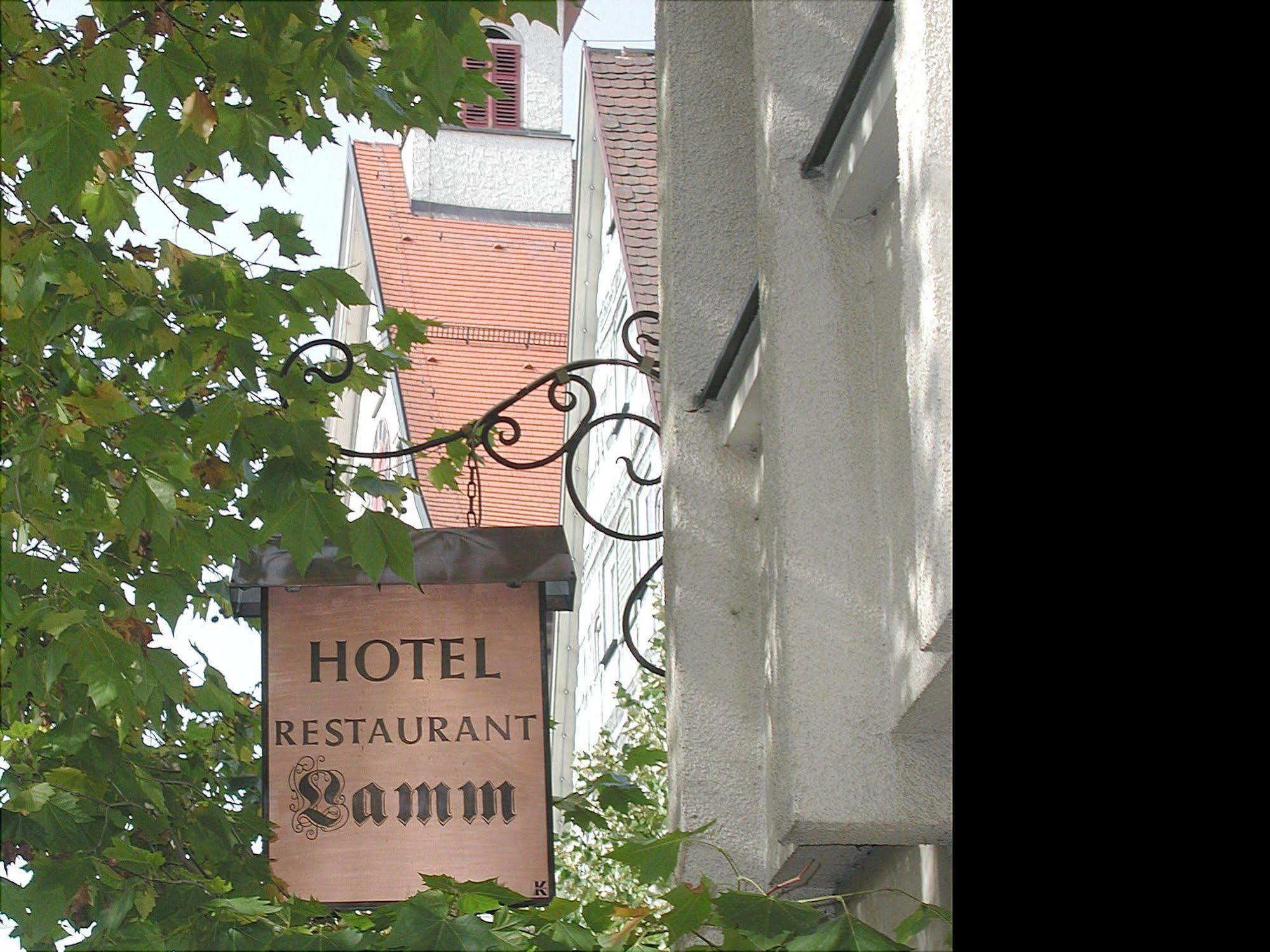Hotel Und Restaurant Lamm Giengen an der Brenz Exteriér fotografie