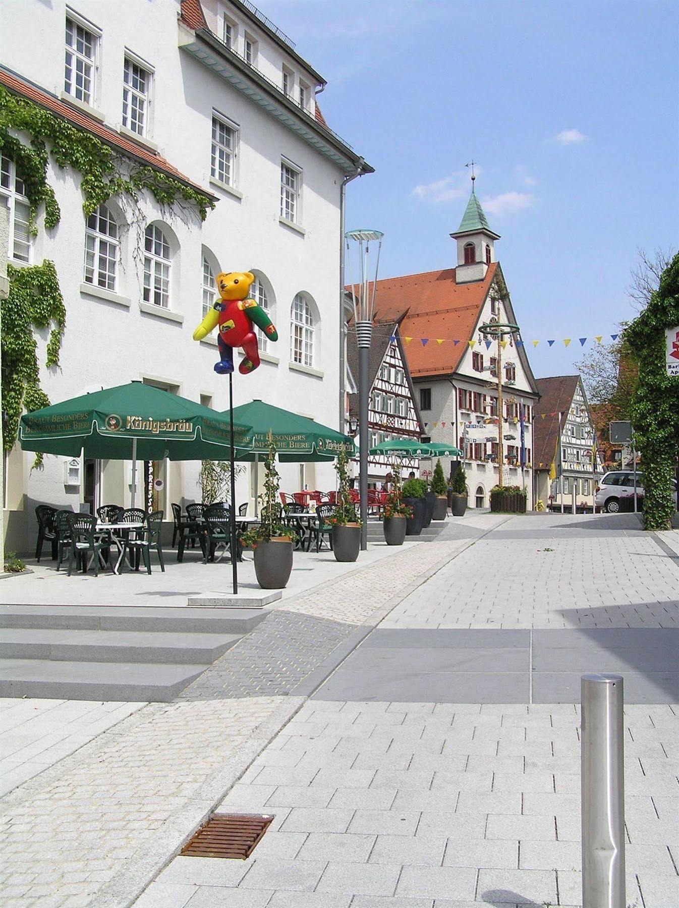 Hotel Und Restaurant Lamm Giengen an der Brenz Exteriér fotografie